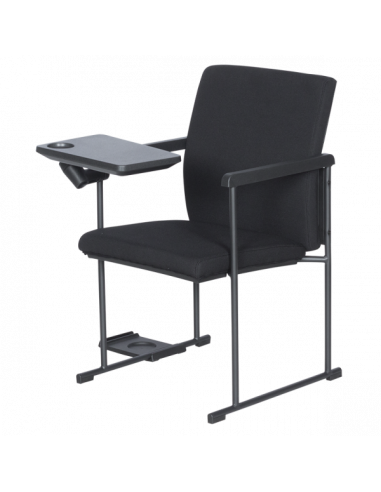 Посетителски стол Carmen 1701 - черен