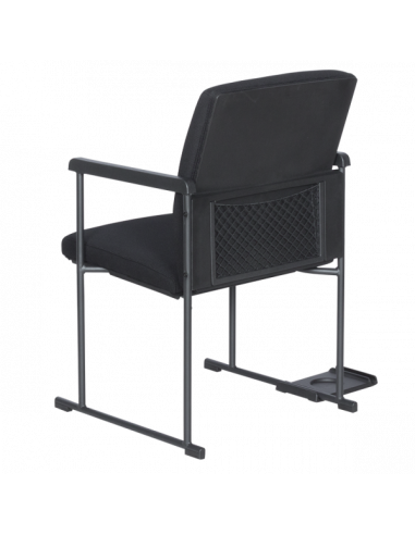 Посетителски стол Carmen 1701 - черен