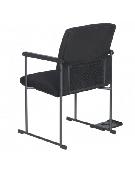 Посетителски стол Carmen 1701 - черен