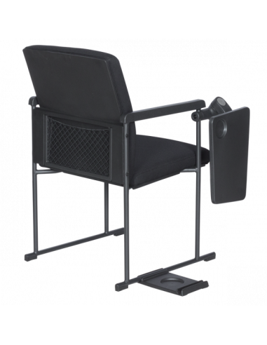 Посетителски стол Carmen 1701 - черен