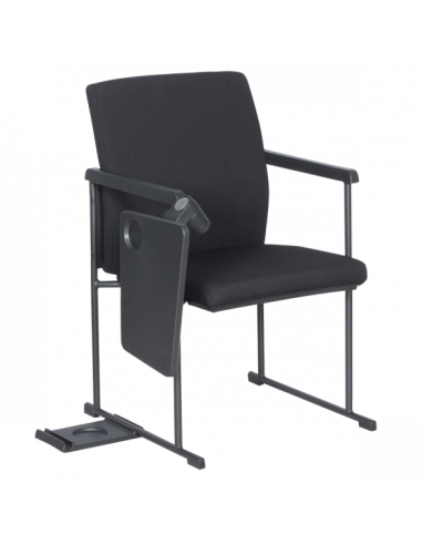 Посетителски стол Carmen 1701 - черен