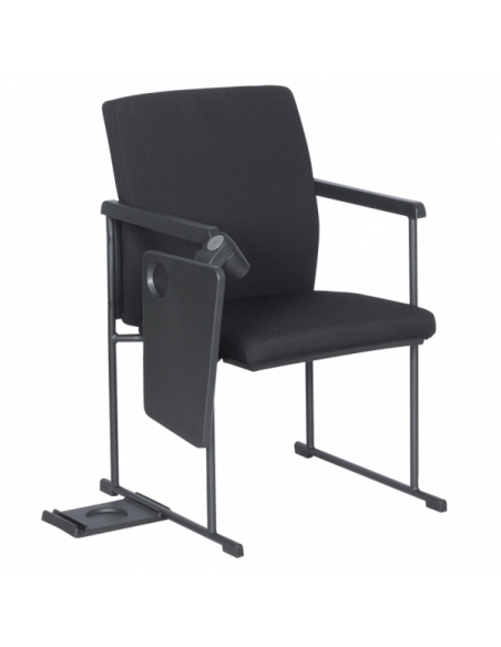 Посетителски стол Carmen 1701 - черен