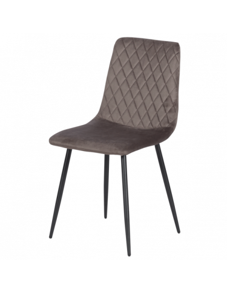 Трапезен стол MONZA - тъмнокафяв