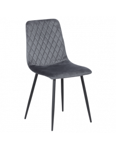 Трапезен стол MONZA - тъмносив