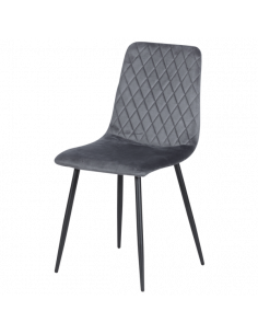 Трапезен стол MONZA - тъмносив 2