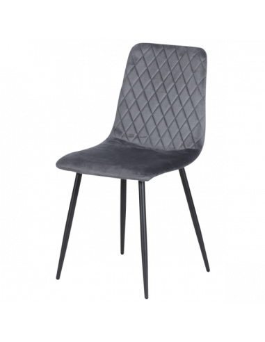 Трапезен стол MONZA - тъмносив