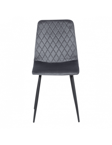 Трапезен стол MONZA - тъмносив