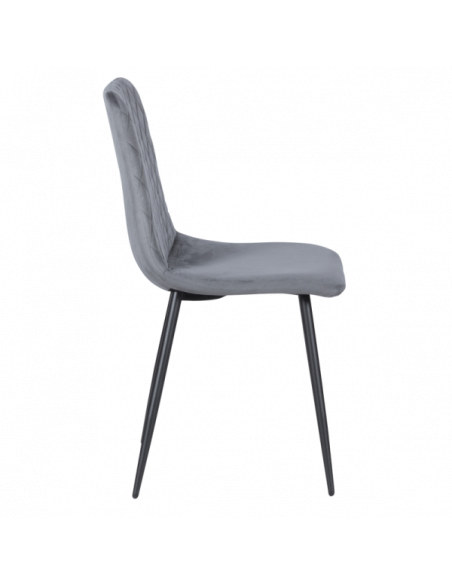 Трапезен стол MONZA - тъмносив