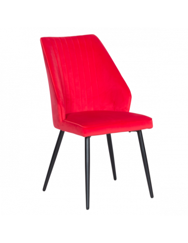 Трапезен стол LAREDO - червен