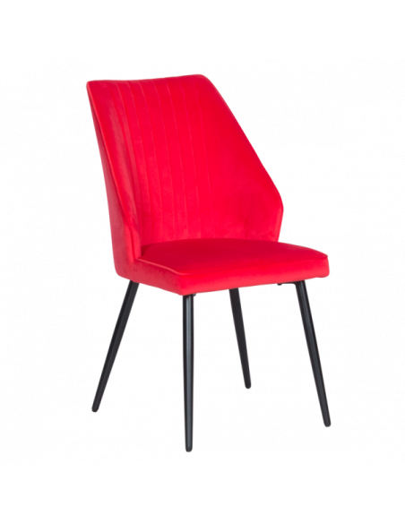 Трапезен стол LAREDO - червен