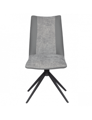 Трапезен стол TULSA - тъмносив