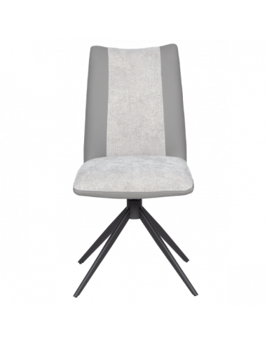 Трапезен стол TULSA - светлосив