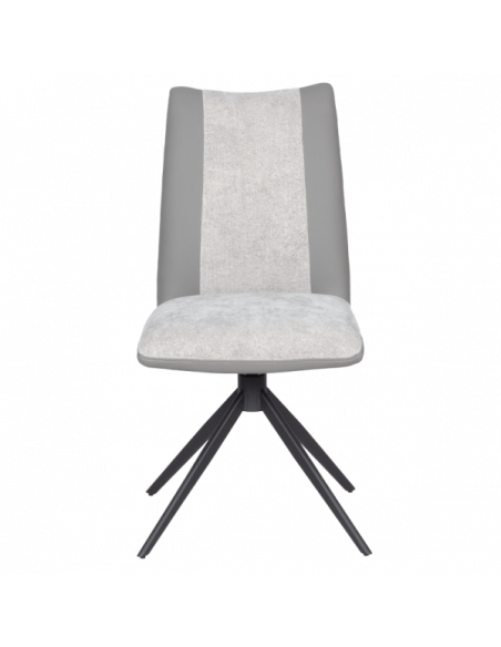 Трапезен стол TULSA - светлосив