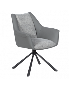 Трапезен стол TEMPE - тъмносив