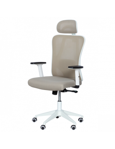 Ергономичен стол Carmen 7588 - бежов