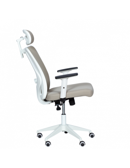 Ергономичен стол Carmen 7588 - бежов