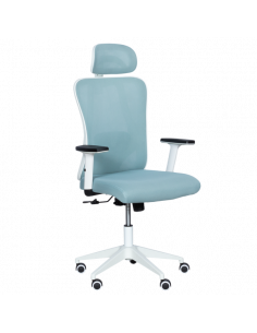 Ергономичен стол Carmen 7588 - светлосин