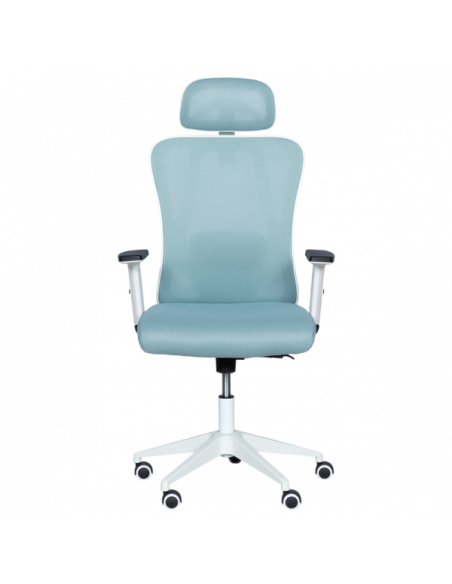 Ергономичен стол Carmen 7588 - светлосин