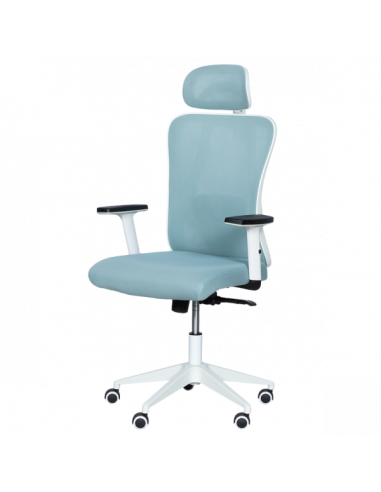 Ергономичен стол Carmen 7588 - светлосин