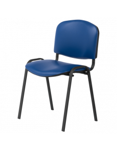 Посетителски стол Carmen 1131 LUX -  тъмносин 2