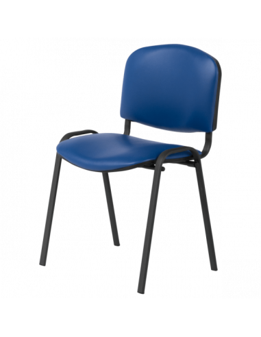 Посетителски стол Carmen 1131 LUX -  тъмносин