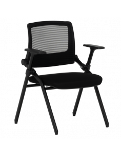 Посетителски стол Carmen 1707 - черен