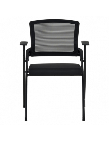 Посетителски стол Carmen 1702 - черен