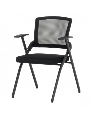 Посетителски стол Carmen 1702 - черен