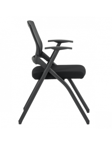 Посетителски стол Carmen 1702 - черен