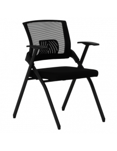 Посетителски стол Carmen 1705 - черен