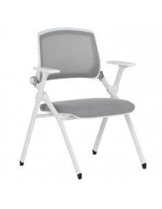 Посетителски стол Carmen 1706-1 - сив