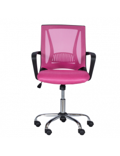 Работен офис стол Carmen 7040 - розов 2