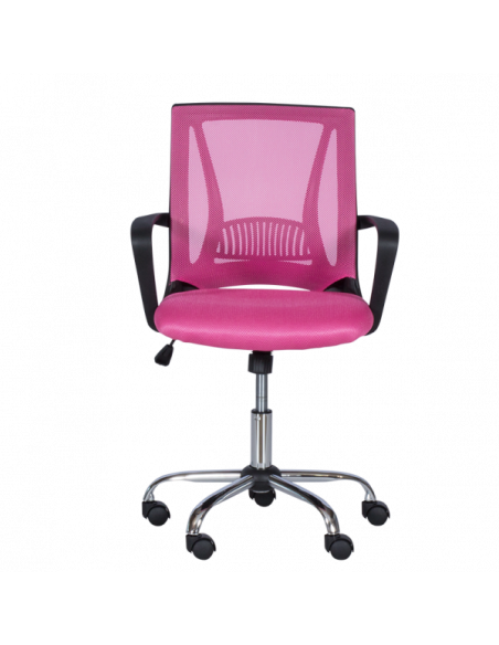 Работен офис стол Carmen 7040 - розов