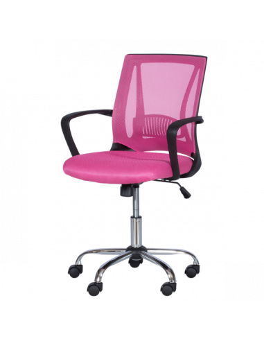 Работен офис стол Carmen 7040 - розов