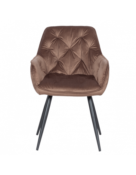 Трапезен стол LATINA - кафяв