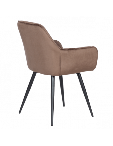 Трапезен стол LATINA - кафяв