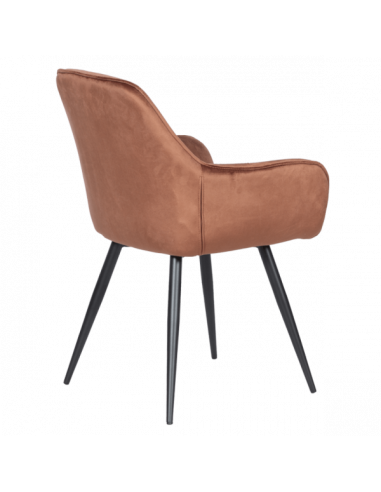 Трапезен стол LATINA - светлокафяв