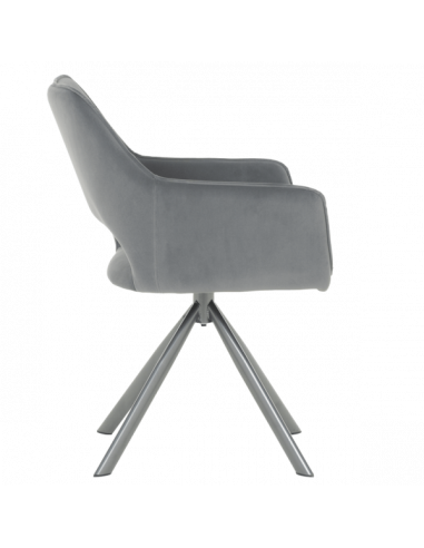 Трапезен стол READING 2 - сив MJ 3