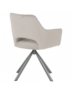 Трапезен стол READING 2 - светлосив MJ 3 2