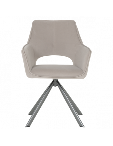 Трапезен стол READING 2 - светлосив MJ 3