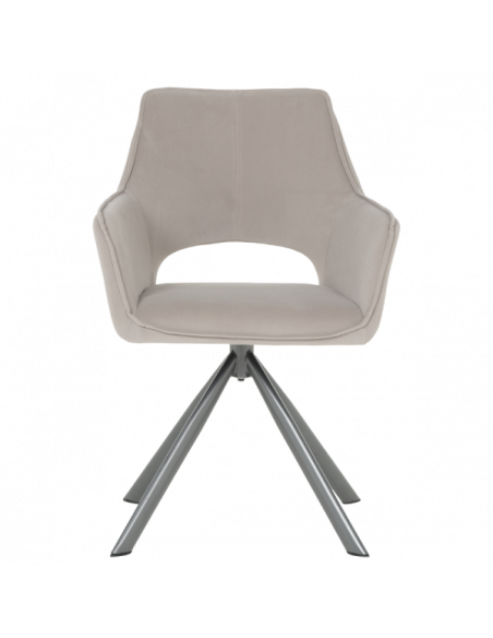 Трапезен стол READING 2 - светлосив MJ 3