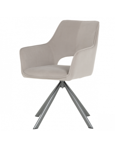 Трапезен стол READING 2 - светлосив MJ 3