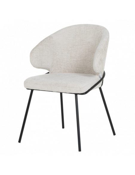 Трапезен стол RENO - бежов