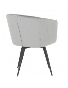 Трапезен стол VENICE - светлосив 2