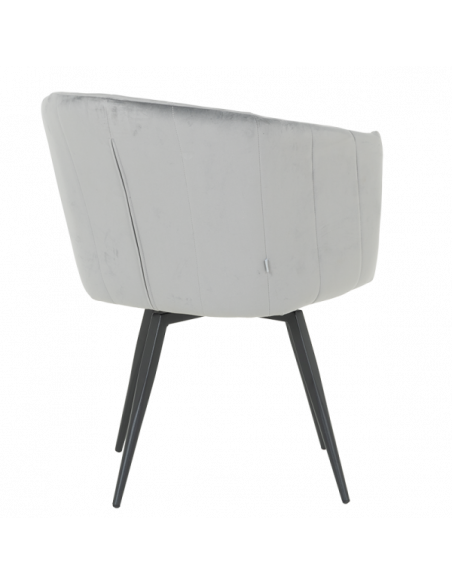 Трапезен стол VENICE - светлосив