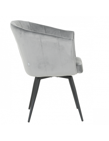 Трапезен стол VENICE - светлосив