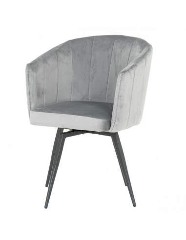 Трапезен стол VENICE - светлосив