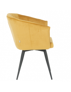 Трапезен стол VENICE - жълт 2