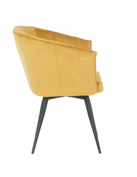 Трапезен стол VENICE - жълт