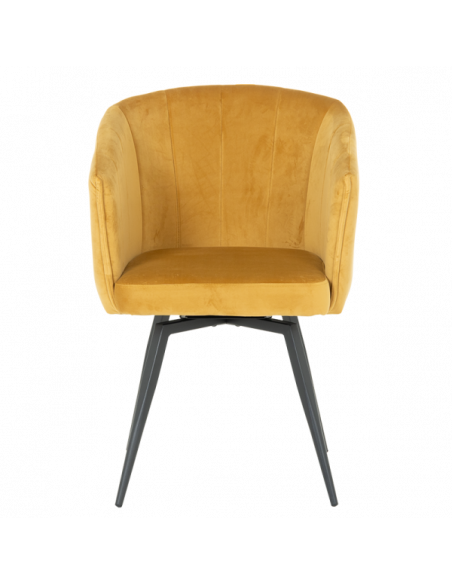 Трапезен стол VENICE - жълт